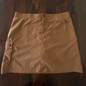 Patagonia | Inter-Continental Hideaway Skirt/Skort | Size 10 |‎ Beach Wood